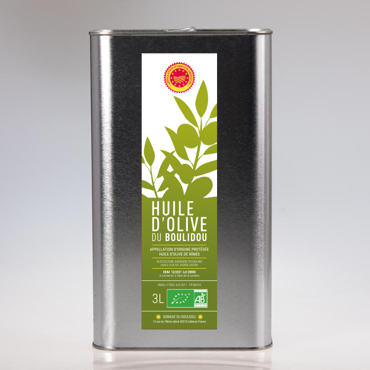 Bidon d'Huile d'Olive 3 Litres